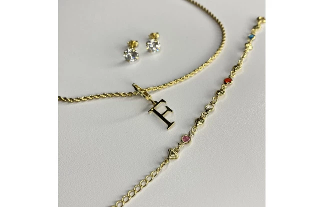Pulseira Infantil Tiffany Colorida 